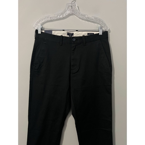 J. Crew Straight Fit Flex Chino Pants Men’s Black 31x32 Casual Career Preppy - Picture 5 of 15
